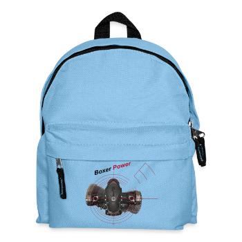 Boxer Power - Kinder Rucksack - Hellblau - Vorne