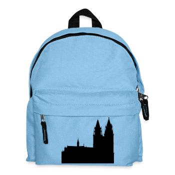 Magdeburger Dom - Kinder Rucksack - Hellblau - Vorne