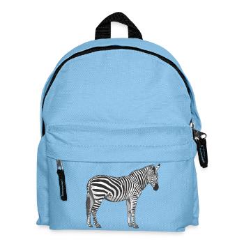le zèbre - Sac à dos Enfant - bleu clair - Devant