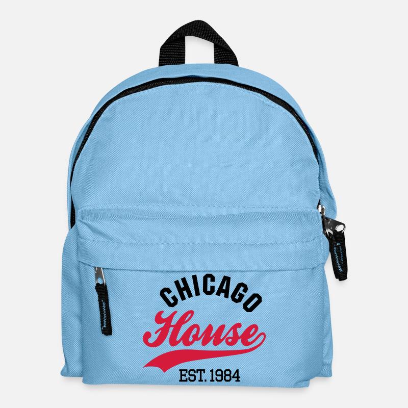 Chicago house est. 1984 - Sac à dos Enfant - bleu clair