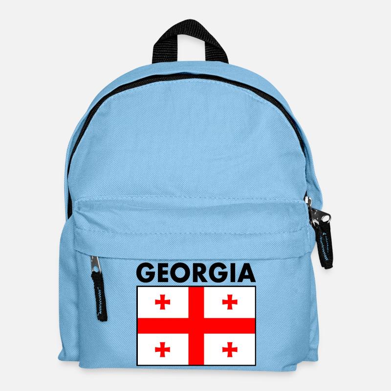 Georgien - Kinder Rucksack - Hellblau