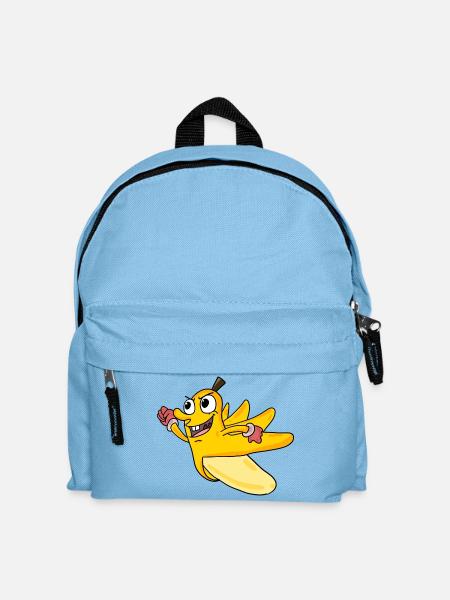 Banane - Kinder Rucksack - Hellblau