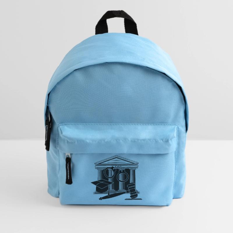Logo des Gerichts, des Richters oder des Anwalts Kinder Rucksack