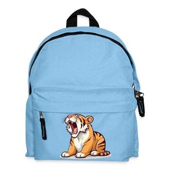 Tigre fatigué - Sac à dos Enfant - bleu clair - Devant