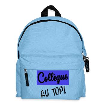 COLLEGUE - Sac à dos Enfant - bleu clair - Devant