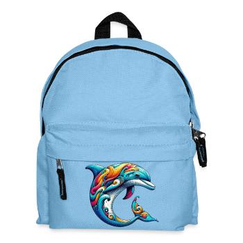 Dauphin - Sac à dos Enfant - bleu clair - Devant