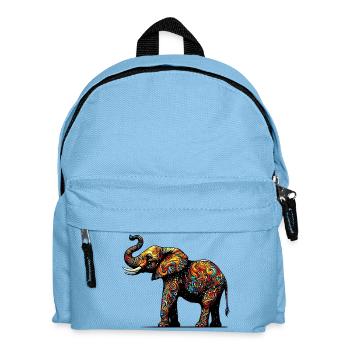 Éléphant - Sac à dos Enfant - bleu clair - Devant