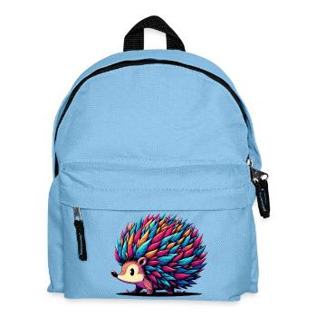 Hedgehog - Kids' Backpack - light blue - Front