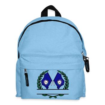 Fahnen USA Kentucky Lorbeerkranz Banner - Kinder Rucksack - Hellblau - Vorne