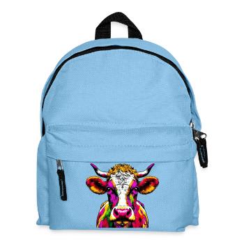 Vache - Sac à dos Enfant - bleu clair - Devant