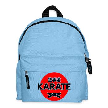 Karate - Kids' Backpack - light blue - Front