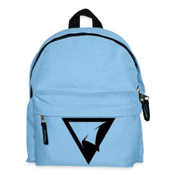 TRIANGLE PATCH - Kids' Backpack - light blue - Front