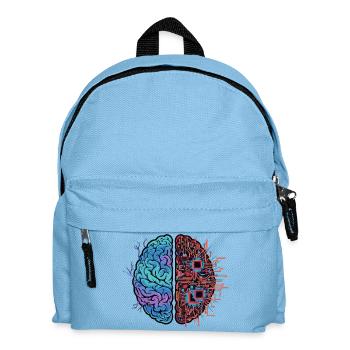 Cerveau robotique Technologie Robotique - Sac à dos Enfant - bleu clair - Devant