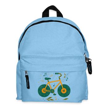 Vélo vintage mélodique Doodle - Sac à dos Enfant - bleu clair - Devant