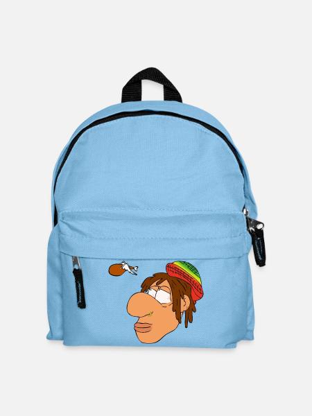 KNOLLE Dream about Chicken Dinner - Kids' Backpack - light blue