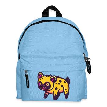 Hyène Halloween Zombie - Sac à dos Enfant - bleu clair - Devant