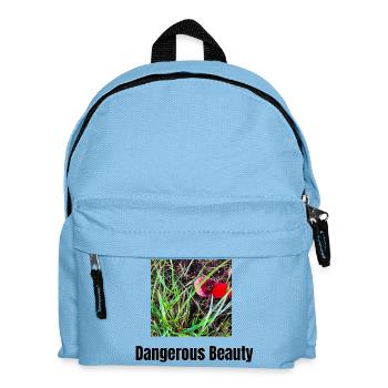 Gevaarlijke Schoonheid in Natuur Japanse Duizend - Kids' Backpack - light blue - Front