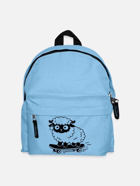 Sheep Skate - Kids' Backpack - light blue
