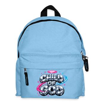 Child of God Streetwear - Kinder Rucksack - Hellblau - Vorne