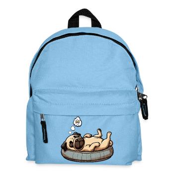 Carlin Carlin Propriétaire de carlin Amoureux du carlin Porte-carlin - Sac à dos Enfant - bleu clair - Devant