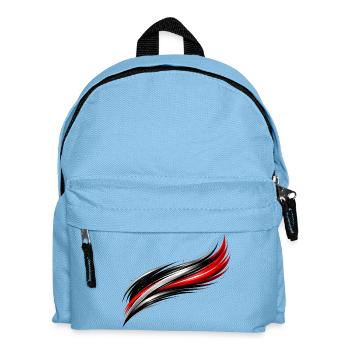 Design sportif du maillot Effet dynamique - Sac à dos Enfant - bleu clair - Devant