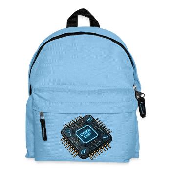 Cyberchip Neon Circuit - Kids' Backpack - light blue - Front