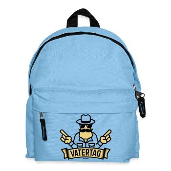 Vatertag Handzeichen (Männertag / Herrentag / 2C) - Kinder Rucksack - Hellblau - Vorne