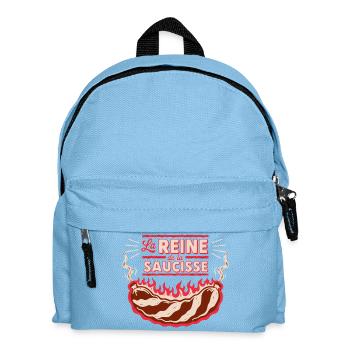Reine de la Saucisse - Sac à dos Enfant - bleu clair - Devant