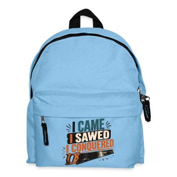 Cadeau de menuisier pour le menuisier - Sac à dos Enfant - bleu clair - Devant
