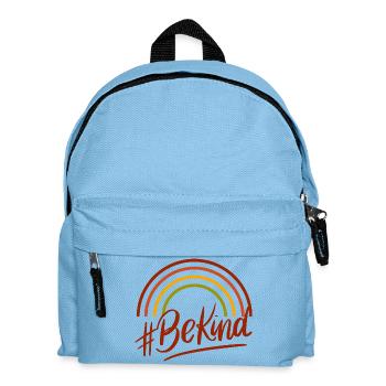 BeKind Rainbow Script Tee - Kinder Rucksack - Hellblau - Vorne