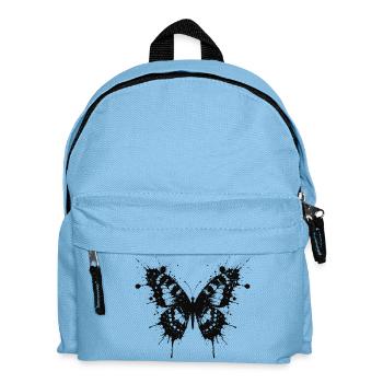 Butterfly ink and stains - Kids' Backpack - light blue - Front