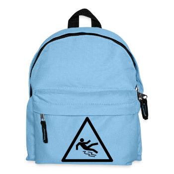 Rutschgefahr - Sac à dos Enfant - bleu clair - Devant
