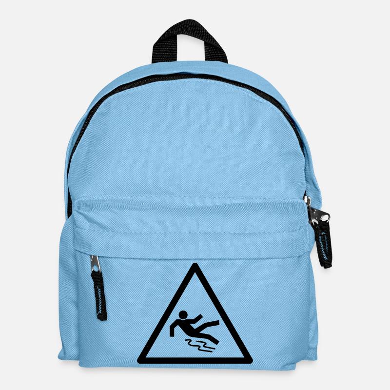 rutschgefahr - Kids' Backpack - light blue