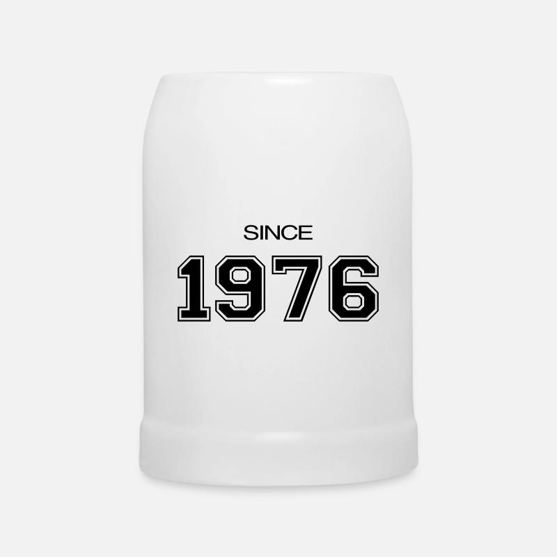 Birthday Gift 1976 - Beer Mug - white