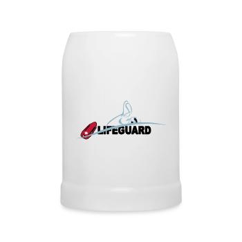 Lifeguard sauveteur aquatique - Chope en céramique - blanc - Devant