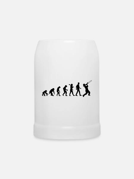 Jazz Evolution - Bierkrug - Weiß