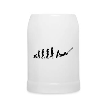 Kiteboard,Kiteboarder,Kite,Kiteboarding,Sea,Board - Beer Mug - white - Front