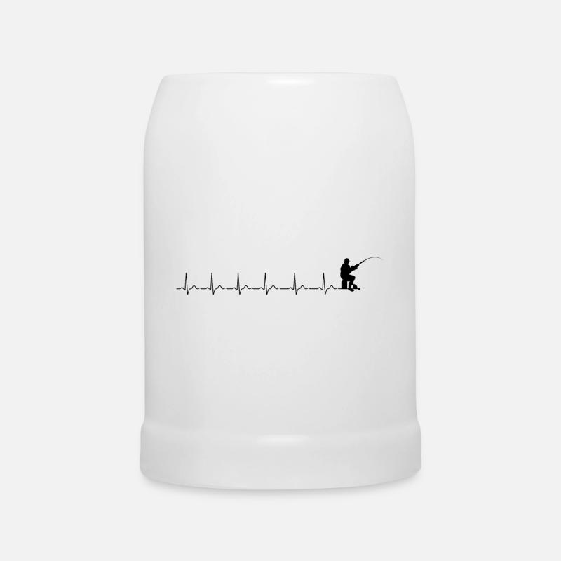 Please upload the design image - Beer Mug - white