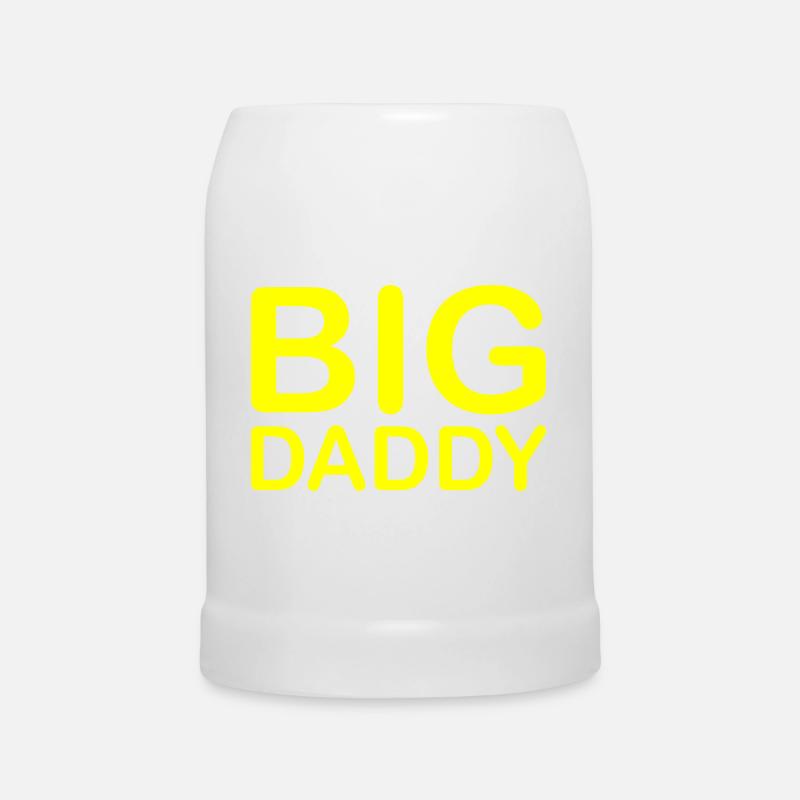BIG DADDY - Beer Mug - white