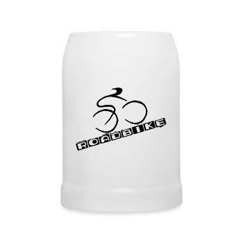 Cycling - Beer Mug - white - Front
