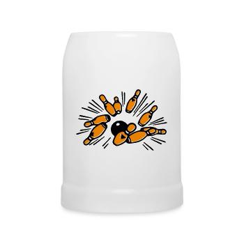 Cone - Beer Mug - white - Front