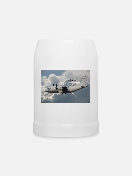 C-27 Spartan - Bierkrug - Weiß