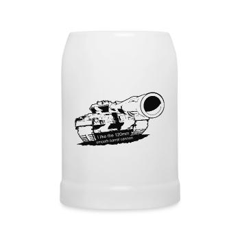 Leopard - Beer Mug - white - Front