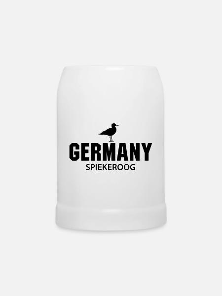 Spiekeroog GERMANY - Bierkrug - Weiß
