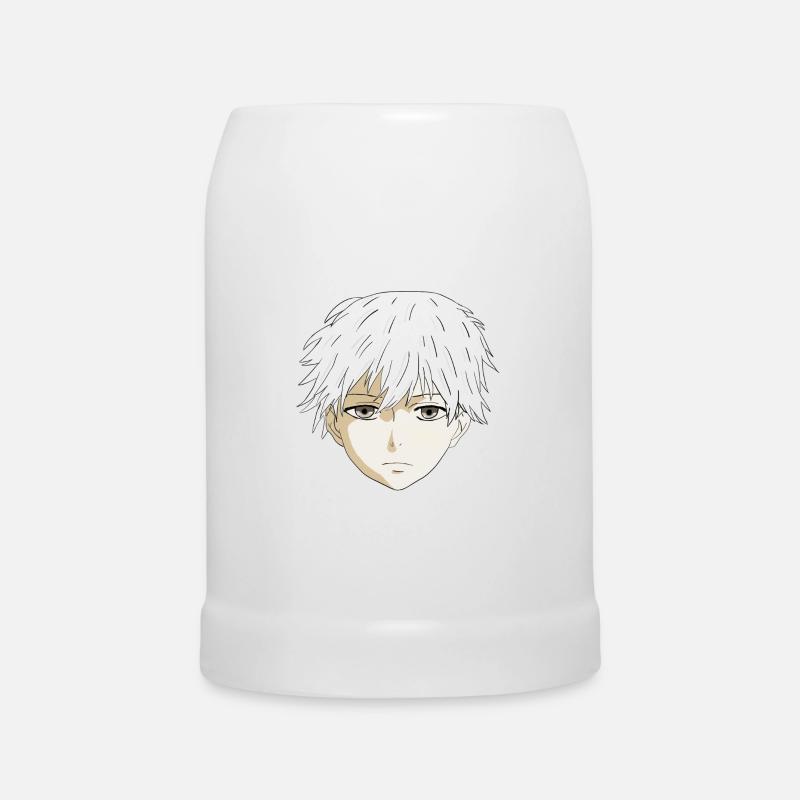 Anime Boy - Bierkrug - Weiß
