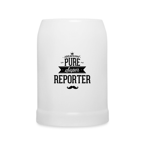 100 Prozent super Reporter - Bierkrug