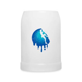 Climbing Climbing Rock Climbing Climbing Holidays - Beer Mug - white - Front