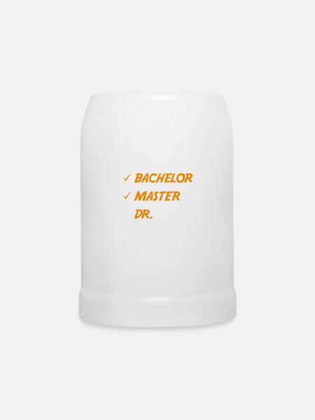 Master 2022 Master Hut Master Abschluss - Bierkrug - Weiß
