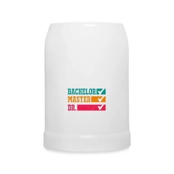 Doctor 2022 Doctorate doctorate passed - Beer Mug - white - Front
