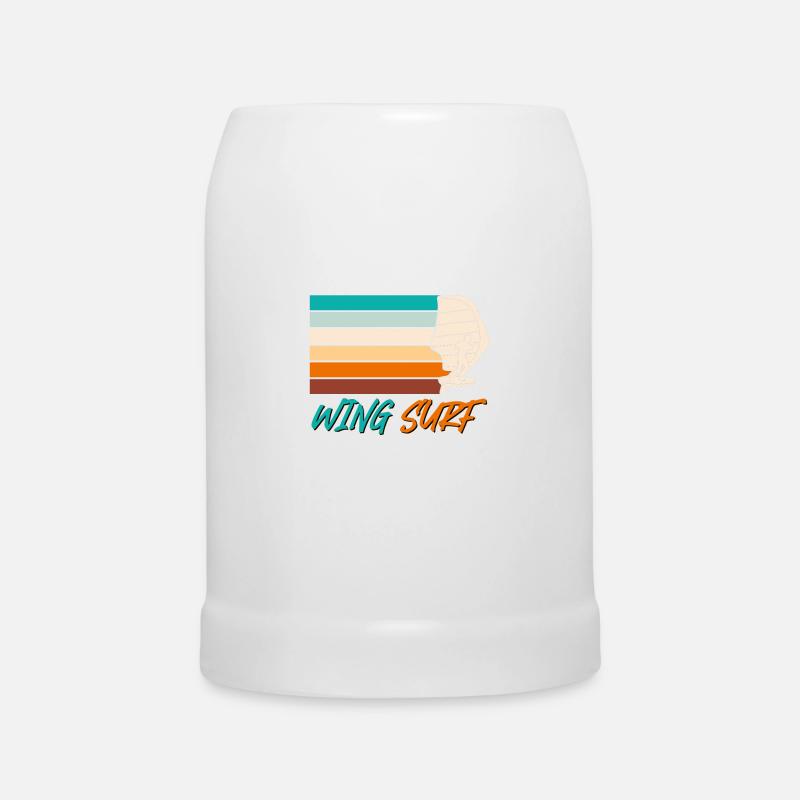 Wing Surf Wing Foil Wing Foiler - Chope en céramique - blanc